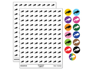 Lobster Solid 200+ 0.50" Round Stickers