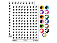 Woolly Mammoth Solid 200+ 0.50" Round Stickers