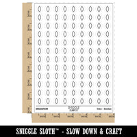 Leaf Simple Outline 200+ 0.50" Round Stickers