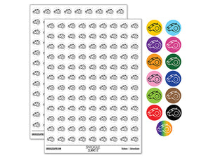 Whistle Coach Sports 200+ 0.50" Round Stickers