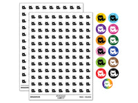Round Cat Skeptical 200+ 0.50" Round Stickers