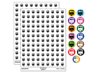 Camper Trailer Camping Icon 200+ 0.50" Round Stickers