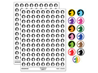 Chess Piece White Knight 200+ 0.50" Round Stickers