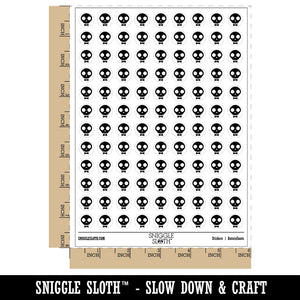 Dapper Skull with Bowtie 200+ 0.50" Round Stickers