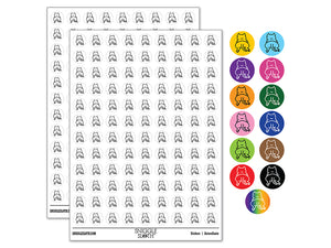 Pit Bull from Behind Butt Dog 200+ 0.50" Round Stickers