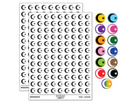 Star and Crescent Moon Islam Ottoman 200+ 0.50" Round Stickers