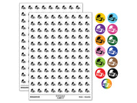Sexy Lounging Garden Gnome 200+ 0.50" Round Stickers