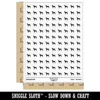 American Hairless Terrier Dog Solid 200+ 0.50" Round Stickers