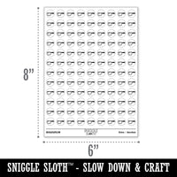 Small Cooking Pot Sauce Pan Round Sticker Pack