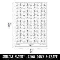 Sword In Stone King Arthur Camelot Medieval Fantasy Round Sticker Pack