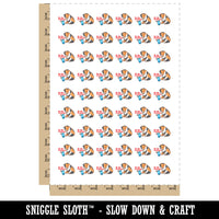 Be The Problem Mischievous Calico Cat Pushing Cup Temporary Tattoo Water Resistant Fake Body Art Set Collection