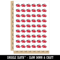 Berry Stressed Strawberry Sweating Funny Temporary Tattoo Water Resistant Fake Body Art Set Collection (1 Sheet)