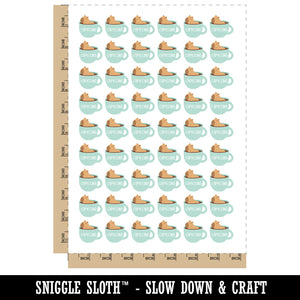 Capyccino Capybara in Cappuccino Temporary Tattoo Water Resistant Fake Body Art Set Collection (1 Sheet)