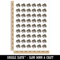 Chupacabra Goat Sucker Cryptid Legendary Creature Temporary Tattoo Water Resistant Fake Body Art Set Collection