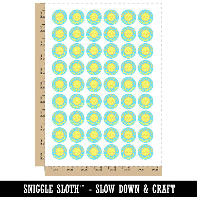 Create Your Own Sunshine Temporary Tattoo Water Resistant Fake Body Art Set Collection (1 Sheet)