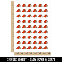 Cute Mouse Hiding Under a Book Temporary Tattoo Water Resistant Fake Body Art Set Collection (1 Sheet)
