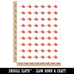 Hysterical Monkey Pointing and Laughing Temporary Tattoo Water Resistant Fake Body Art Set Collection (1 Sheet)