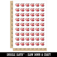 I Like My Books Extra Spicy Hot Sauce Temporary Tattoo Water Resistant Fake Body Art Set Collection (1 Sheet)