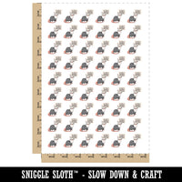 Opossum I've Made a Terrible Mistake Screaming Funny Temporary Tattoo Water Resistant Fake Body Art Set Collection