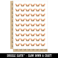 Peeking Chihuahua Dog Temporary Tattoo Water Resistant Fake Body Art Set Collection (1 Sheet)