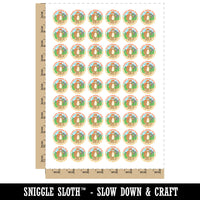 Sloth Hiking Team Temporary Tattoo Water Resistant Fake Body Art Set Collection (1 Sheet)