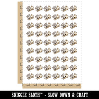 That's A Stretch Pug Dog Funny Temporary Tattoo Water Resistant Fake Body Art Set Collection (1 Sheet)