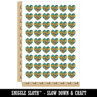 Wild At Heart Tropical Hiking Camper Nature Temporary Tattoo Water Resistant Fake Body Art Set Collection (1 Sheet)