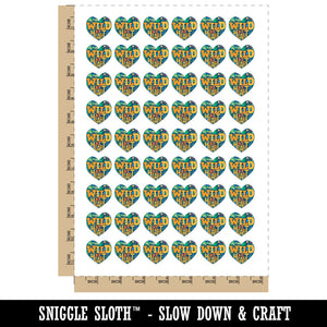 Wild At Heart Tropical Hiking Camper Nature Temporary Tattoo Water Resistant Fake Body Art Set Collection (1 Sheet)