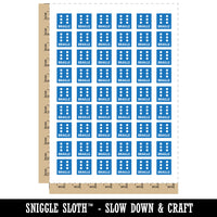 Braille Symbol Blind Visually Impaired Accessibility Disability Temporary Tattoo Water Resistant Fake Body Art Set