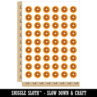 Breakfast Waffle with Butter and Maple Syrup Temporary Tattoo Water Resistant Fake Body Art Set Collection (1 Sheet)