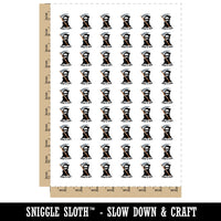 Creep It Real Grim Reaper Temporary Tattoo Water Resistant Fake Body Art Set Collection (1 Sheet)