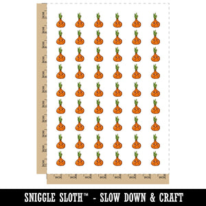 Crying Cartoon Whole Onion Temporary Tattoo Water Resistant Fake Body Art Set Collection (1 Sheet)