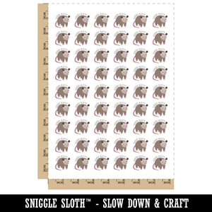 Good Kitty Possum Opossum Temporary Tattoo Water Resistant Fake Body Art Set Collection (1 Sheet)