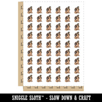 Greek Sphinx Mythical Creature Woman Riddles Temporary Tattoo Water Resistant Fake Body Art Set Collection (1 Sheet)