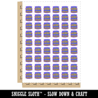 I'm Not Weird I'm Limited Edition Temporary Tattoo Water Resistant Fake Body Art Set Collection (1 Sheet)