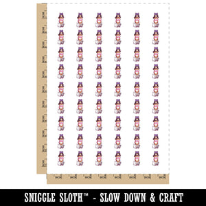 Kawaii Cat Girl with Cats Temporary Tattoo Water Resistant Fake Body Art Set Collection (1 Sheet)