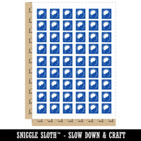 Neurodiversity Mental Disability Autism Accessibility Symbol Icon Temporary Tattoo Water Resistant Fake Body Art Set