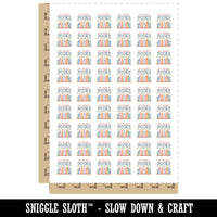 So Many Books So Little Time Temporary Tattoo Water Resistant Fake Body Art Set Collection (1 Sheet)