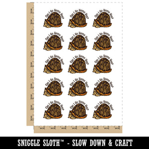 Can I Go Home Yet Introvert Western Box Turtle Cartoon Temporary Tattoo Water Resistant Fake Body Art Set Collection