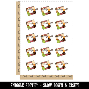 Charcuterie Board Cheese Salami Nuts Crackers Grapes Temporary Tattoo Water Resistant Fake Body Art Set Collection