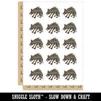 Chupacabra Goat Sucker Cryptid Legendary Creature Temporary Tattoo Water Resistant Fake Body Art Set Collection