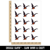 Flying Fox Giant Fruit Bat Temporary Tattoo Water Resistant Fake Body Art Set Collection (1 Sheet)