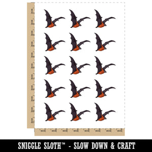 Flying Fox Giant Fruit Bat Temporary Tattoo Water Resistant Fake Body Art Set Collection (1 Sheet)