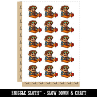 Gnome Artificer Engineer Mechanic Fantasy Character Temporary Tattoo Water Resistant Fake Body Art Set Collection