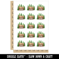 It's All Good in the Woods Temporary Tattoo Water Resistant Fake Body Art Set Collection (1 Sheet)