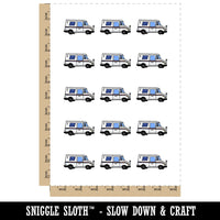 Postal Mail Truck Vehicle Letter Temporary Tattoo Water Resistant Fake Body Art Set Collection (1 Sheet)