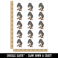 Goth Chick Emo Baby Chicken Temporary Tattoo Water Resistant Fake Body Art Set Collection (1 Sheet)