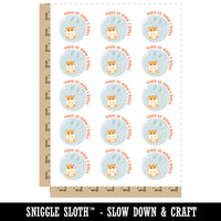 Hamster Ball This Is How I Roll Temporary Tattoo Water Resistant Fake Body Art Set Collection (1 Sheet)