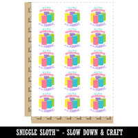 It's Not Hoarding if it's Fabric Sewing Temporary Tattoo Water Resistant Fake Body Art Set Collection (1 Sheet)