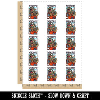 Whoops Giant Monster Accidentally Destroying Buildings Temporary Tattoo Water Resistant Fake Body Art Set Collection